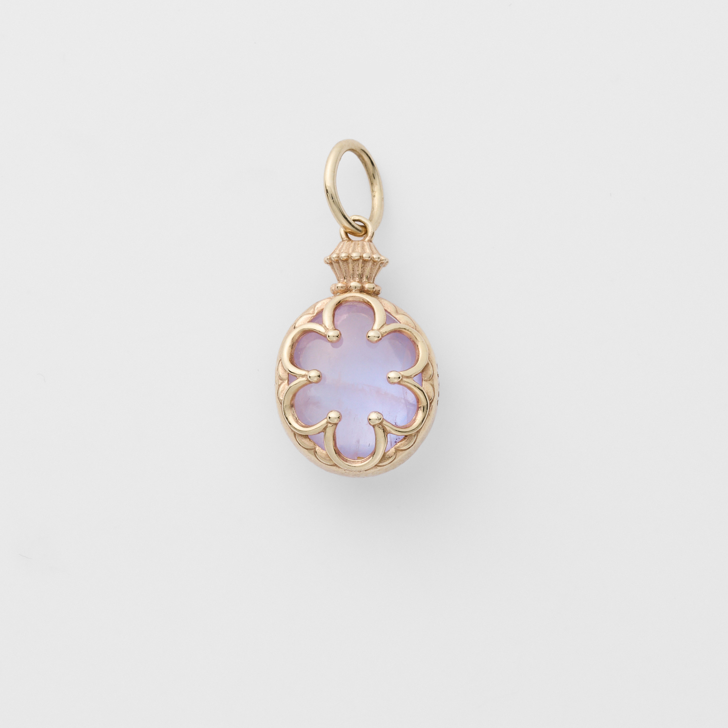 K5アメジスト／ラブラドライトチャーム｜ネックレスチャーム｜アガット