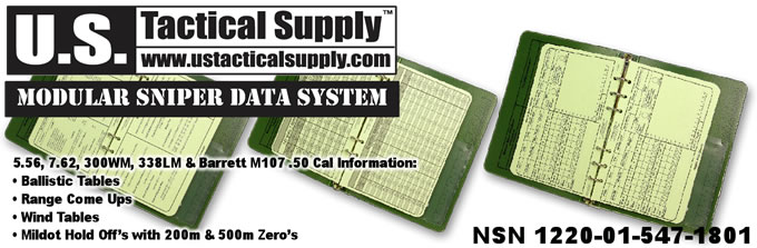 AGGRESSOR GROUP WEB SHOP / SNIPER DATA-LOG BOOK SET/ USTS