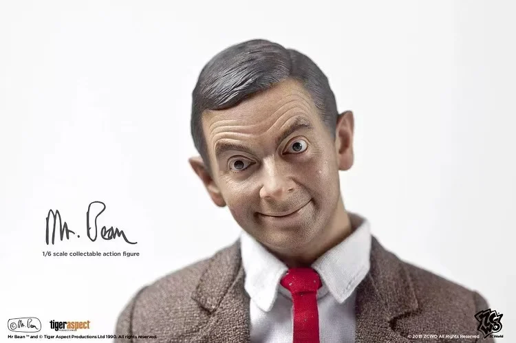 ZCWO Original Genuine Mr. Bean Movie Star MR BEAN 1/6 30CM Action