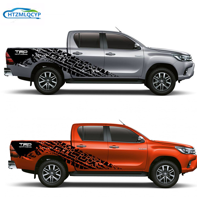 トヨタハイラックス用ステッカーデカールピックアップトラックオフ