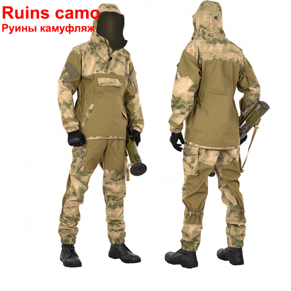 ロシアのGORKA-4-戦術的な作業服,防水,耐摩耗性,狩猟用 - AliExpress 18