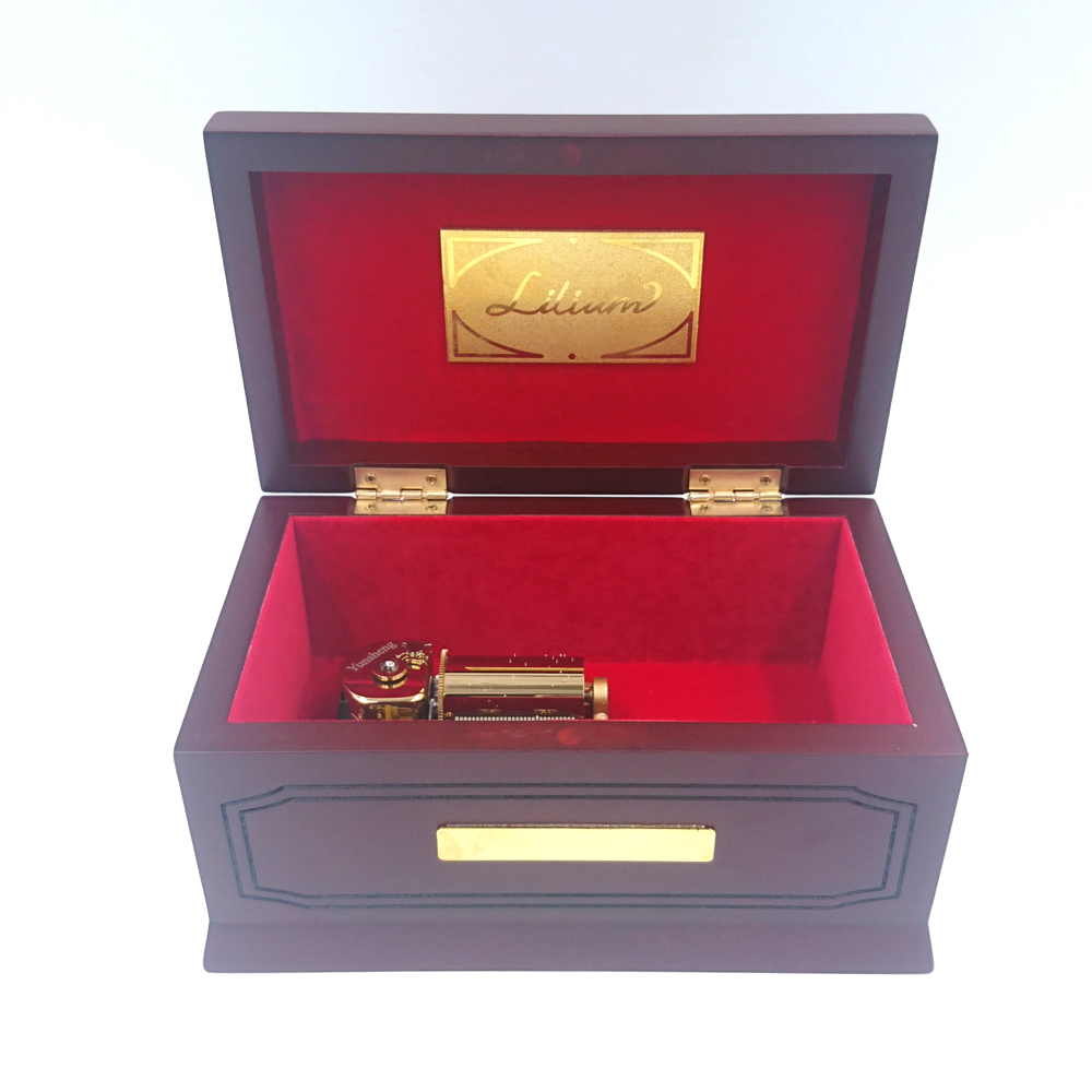 Lilium elfen lied-木製オルゴール,30トーンエディション,ブナ材,無垢