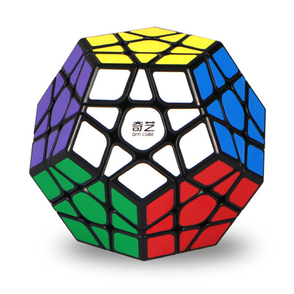 Megaminx マジック キューブ 3x3 ステッカーレス十二面体スピード
