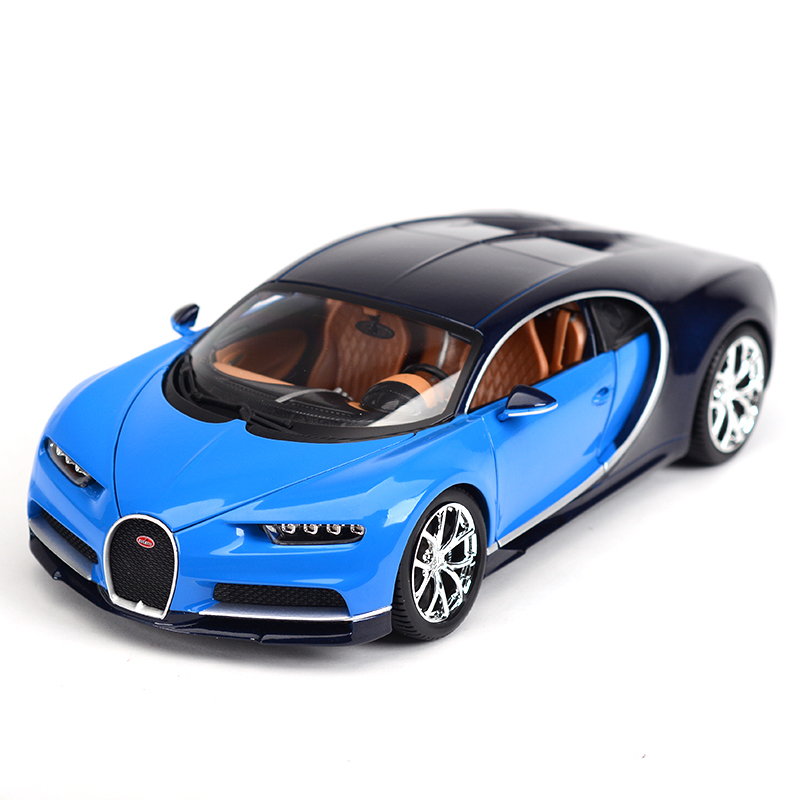 ブラーゴ-ブガッティシロン1:18スポーツカー,静的シミュレーション