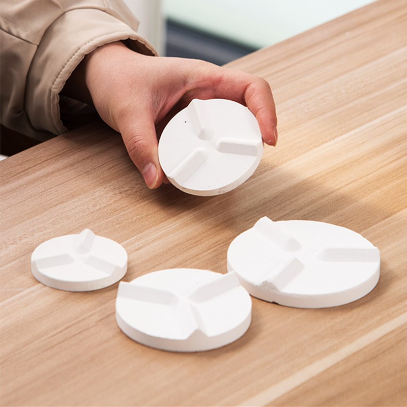 アルミナ耐火マット3枚、高温耐性で付着を防止、再利用可能な窯