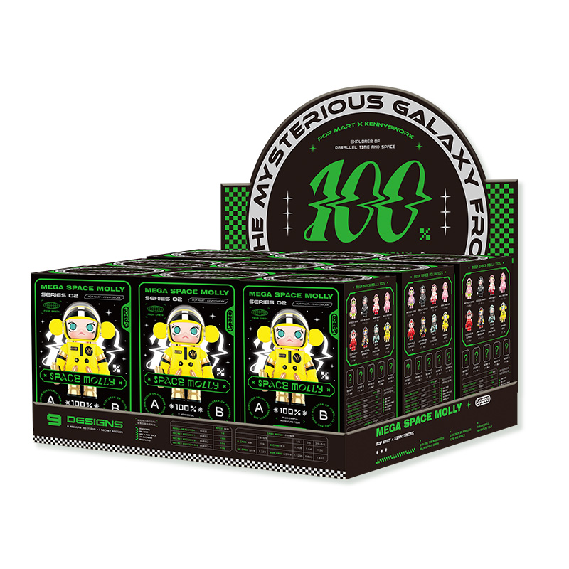 香港・台湾・マカオ】POP MART MEGA SPACE MOLLY 100% SERIES 02-A