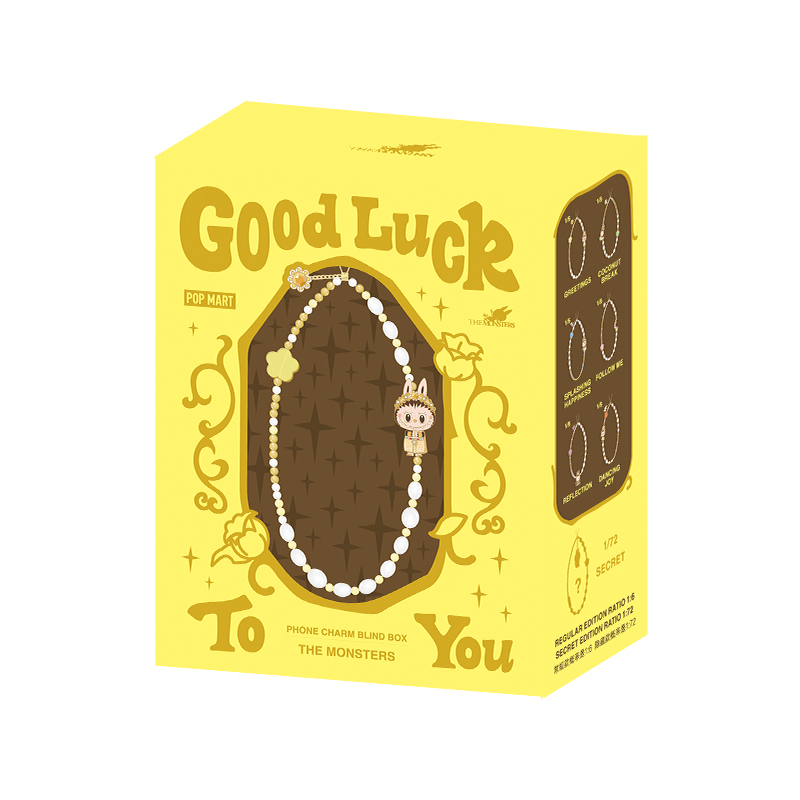 POP MART THE MONSTERS GOOD LUCK TO YOU-Phone Charm Blind Box 1PC