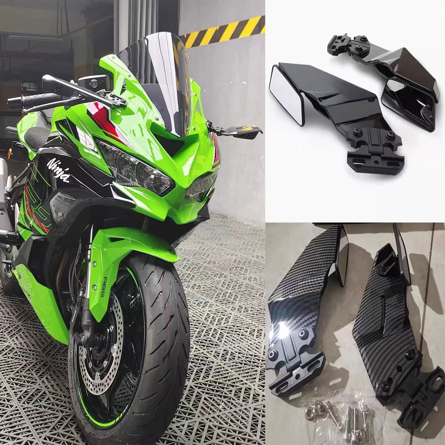 カワサキニンジャZx4r,zx4rr,ZX-25R,zx25r,2020-2024用の調整可能な