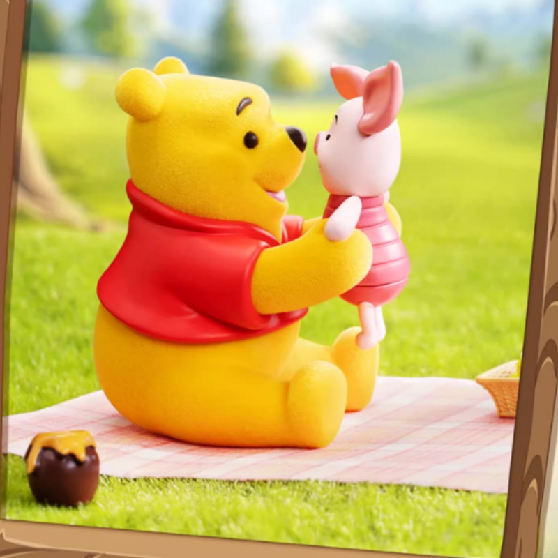 52toys Disney The Carefree Winnie The Pooh Series Blind Box Figure