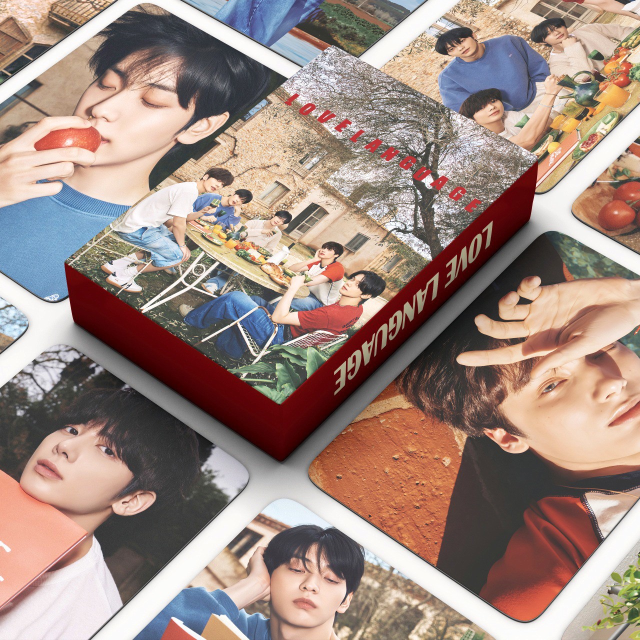 TXT YEONJUN LOVE LANGUAGE Photocards Set 55PCS Official