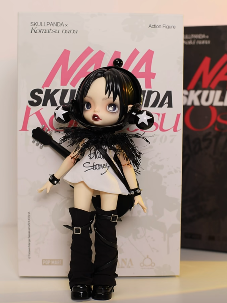 POP MART SkullPanda bjd 大崎 ナナ コマツ BJD 2点 POP MART