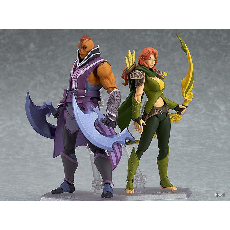 In Stock Original Genuine Max Factory Figma 338 DOTA 2 Lina Anti