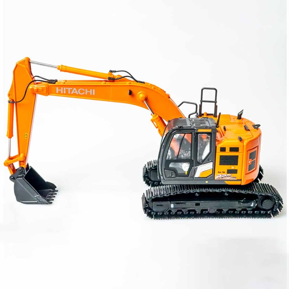 HITACHI ZX200-7 Excavator Engineering Vehicle Model Static Metal