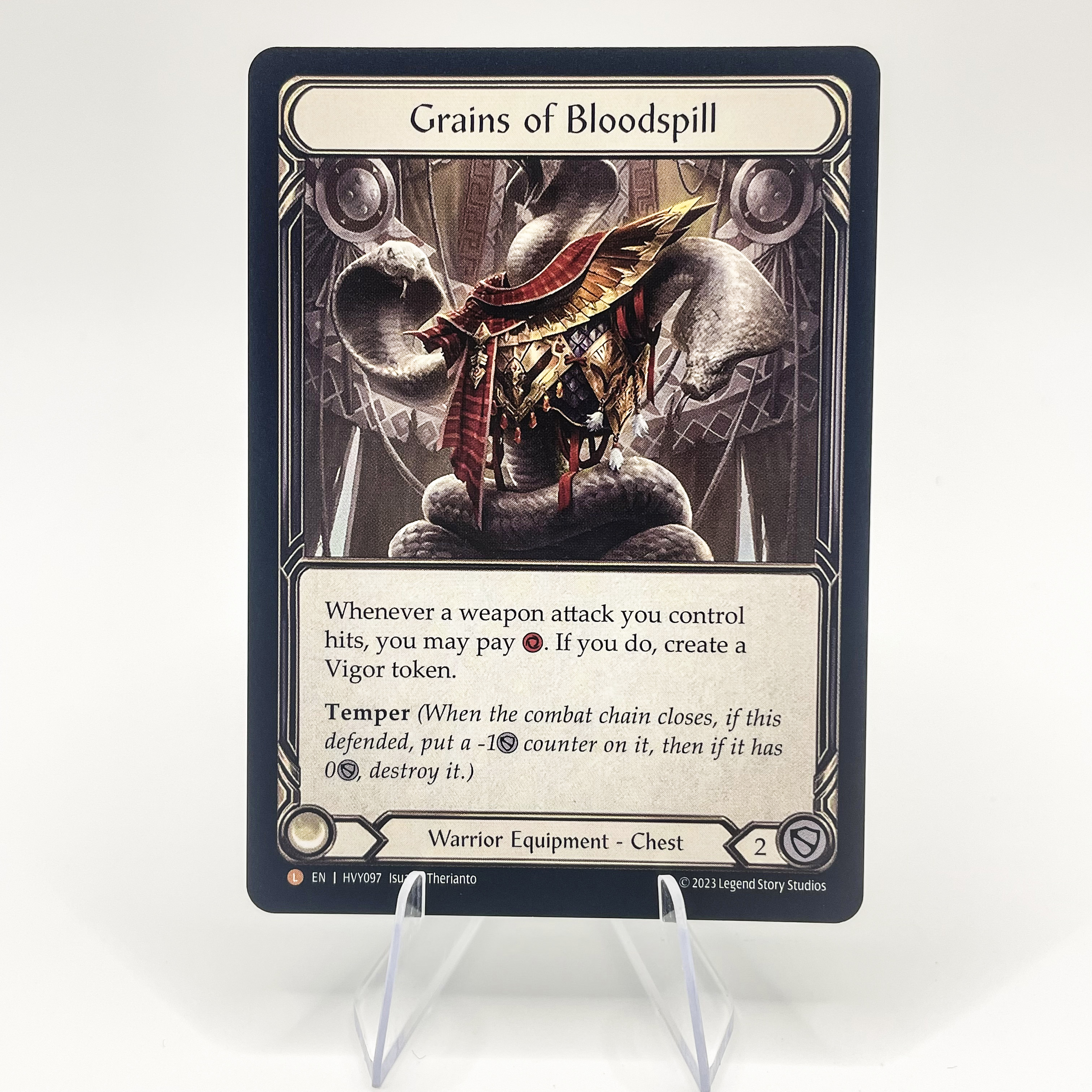 HVY097/JP/CF】Grains of Bloodspill/流血の繊維 JP】【Rainbow Foil