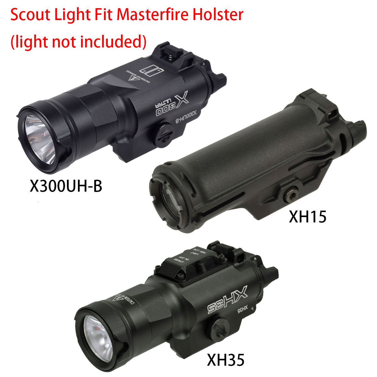 Surefire Masterfire Holster Adapter Tactical Weaponlight Hunting
