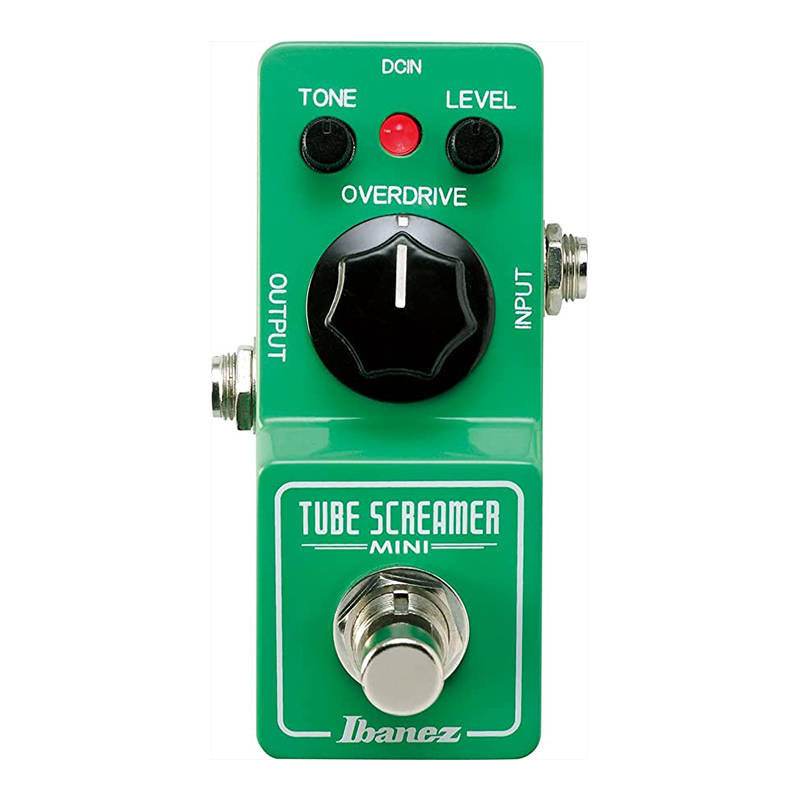 Ibanez-チューブスクーマーギターエフェクトペダル、ミニペダル