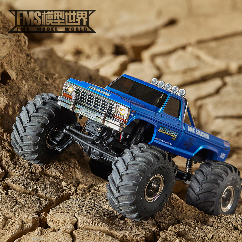 FMS New Arrival 1/24 FCX24 MAX Smasher RC Car 4WD Pickup Truck