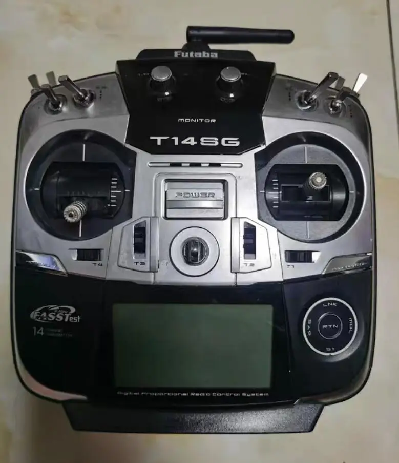 90% new Futaba 14SG 2.4GHz FASSTest 14ch RC Transmitter Radio