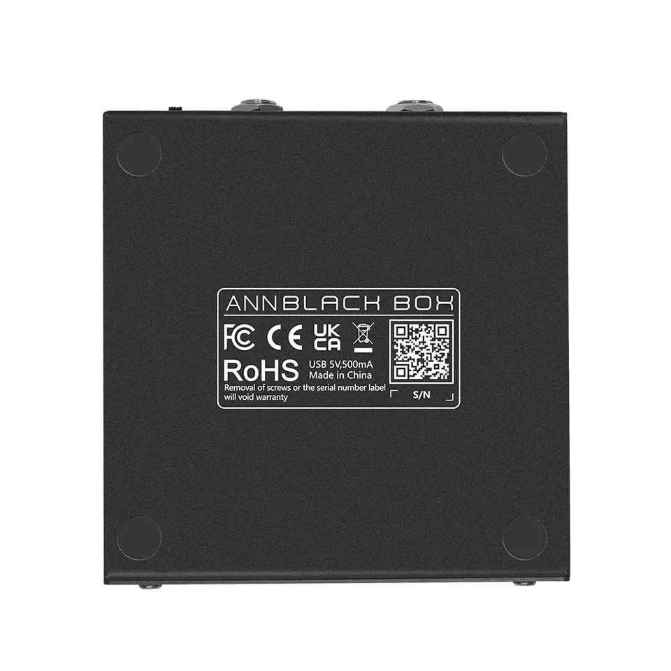 M-VAVE ブラックボックス/アンブラックボックス ギター/ベース AMP