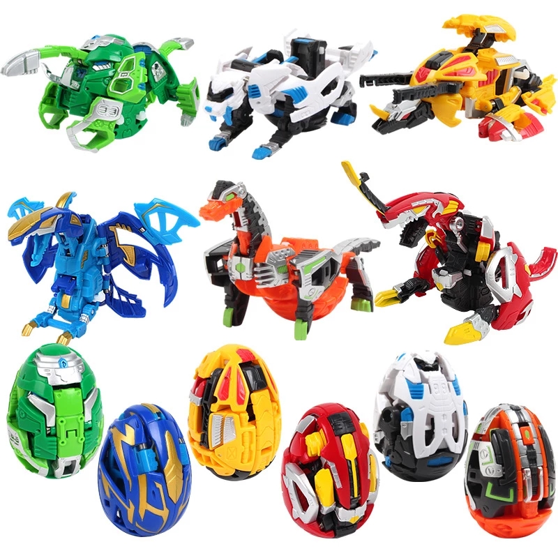 Korea-自動変換ロボット,恐竜の卵を表す楽しいおもちゃのロボット