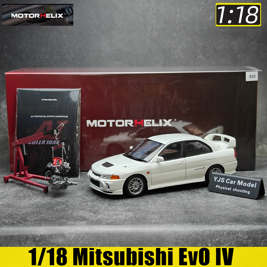 MOTORHELIX MH 1:18 New Mitsubishi Lancer Evolution IV Generation 4