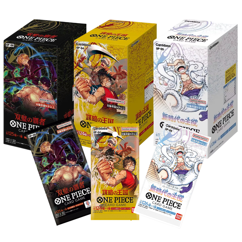 Bandai Original One Piece Cards Japanese OP06 Zoro&Sanji Trading