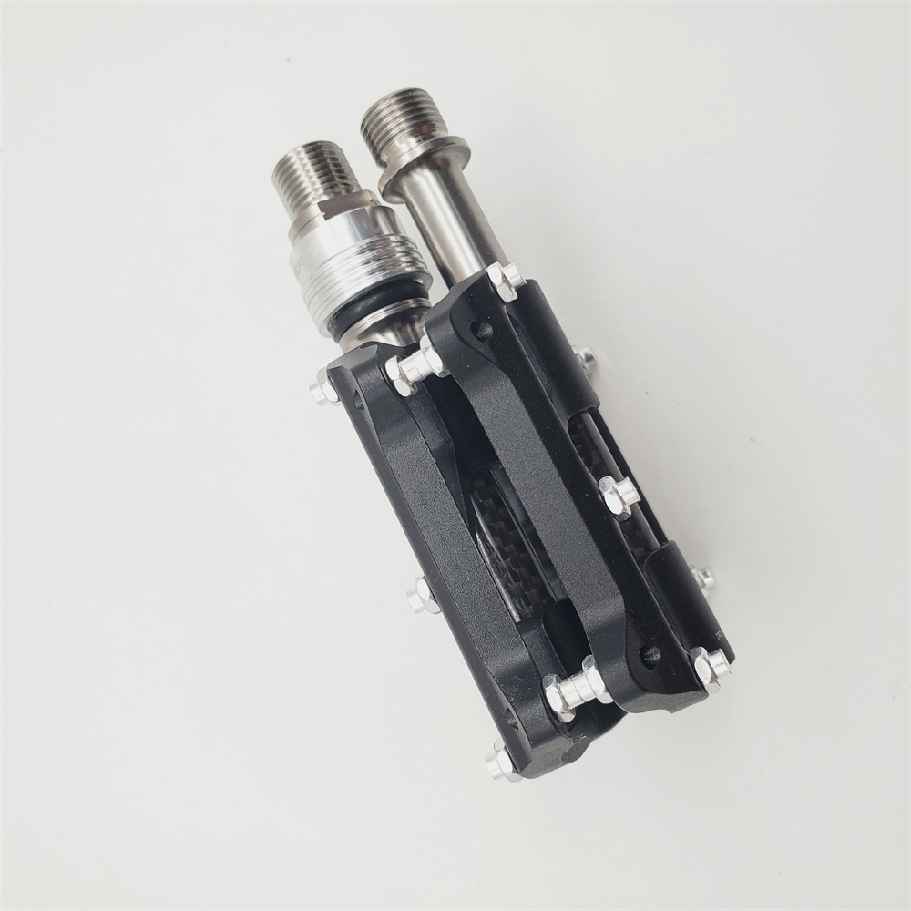 ACEoffix-折りたたみ式チタン合金ペダル,クイックリリース,3つの