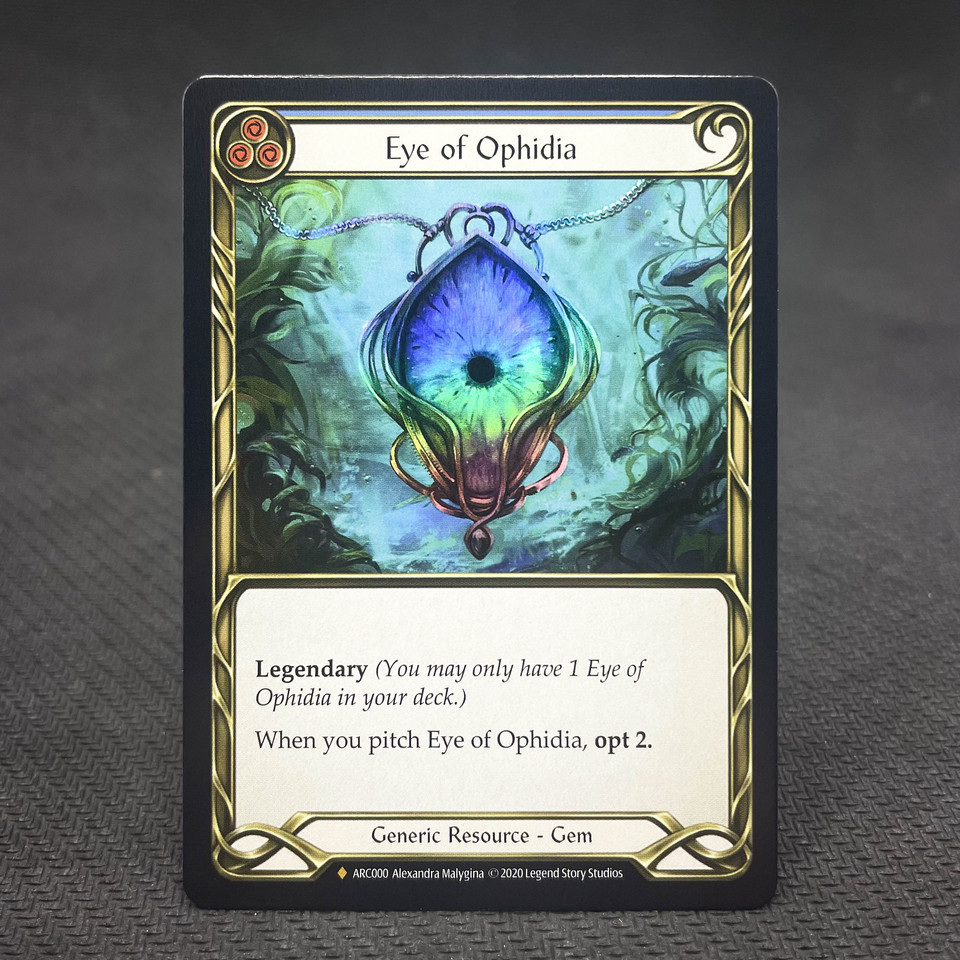 FAB Rainbow FOIL Proxy Cards New Horizon Eye of Ophidia Command