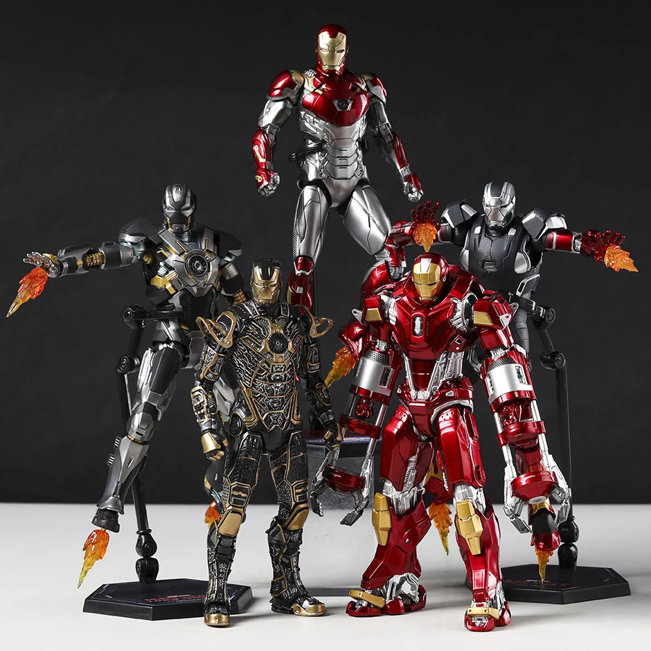 ZD-アイアンマンのアクションフィギュア,おもちゃのコレクション