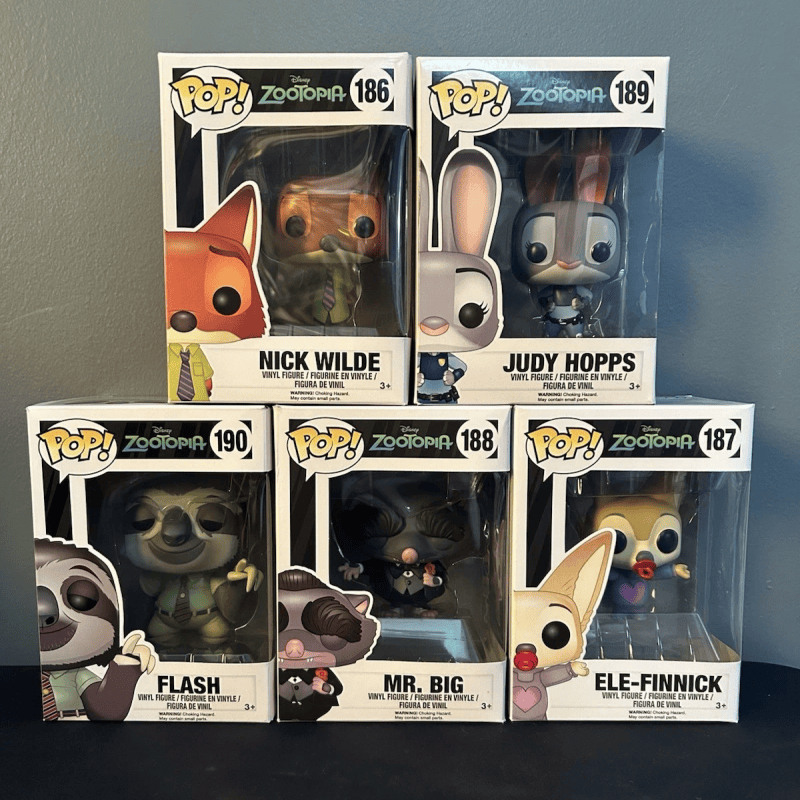 ファンコポップ！ ニックワイルドズートピアジュディホップフラッシュ