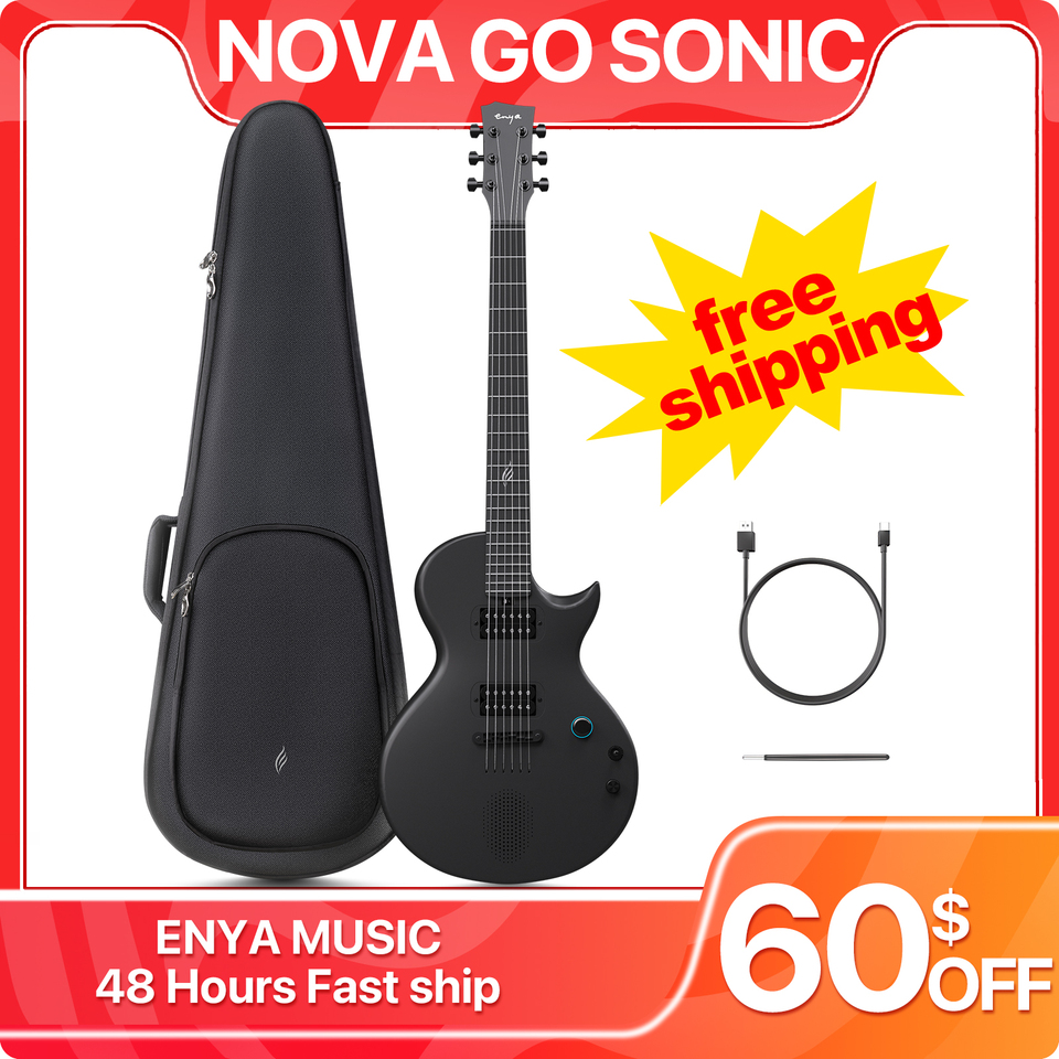 Enya Electric Guitar Nova Go Sonic Smart Electric Carbon Fiber