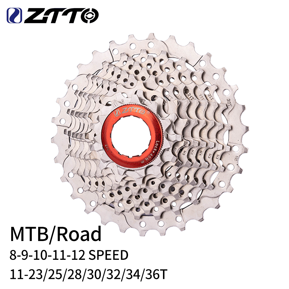ZTTO MTB Road Bike 8/9/10/11/12 Speed Cassette 11v 25T/28T//30T