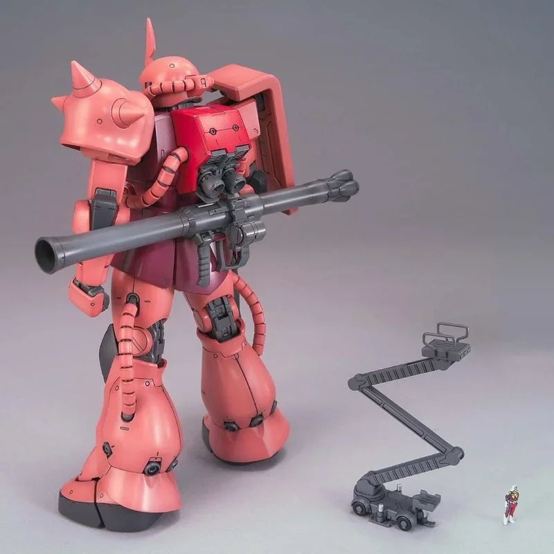 Bandai Genuine Gundam Model Kit Anime Figure MG 1/100 MS-06S ZAKU