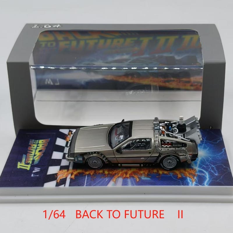 4R-566 MJ 1/64 バック トゥ ザ フューチャー デロリアン 4R-566 MJ 1