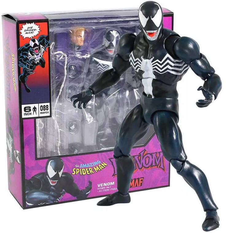 Mafex 088 Marvel Character Venom Articulated Figure Model Toys