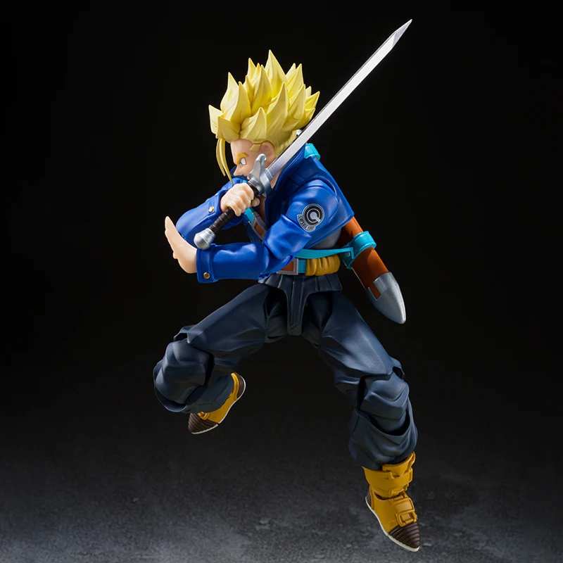 Shf-ドラゴンボールZのアクションフィギュア,超サイヤ人トランクス