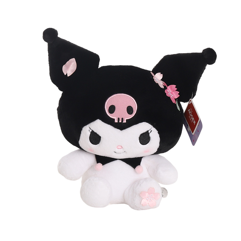 Sanrio Sakura Kuromi Plush Toys (10cm, 30cm) – Kyoota