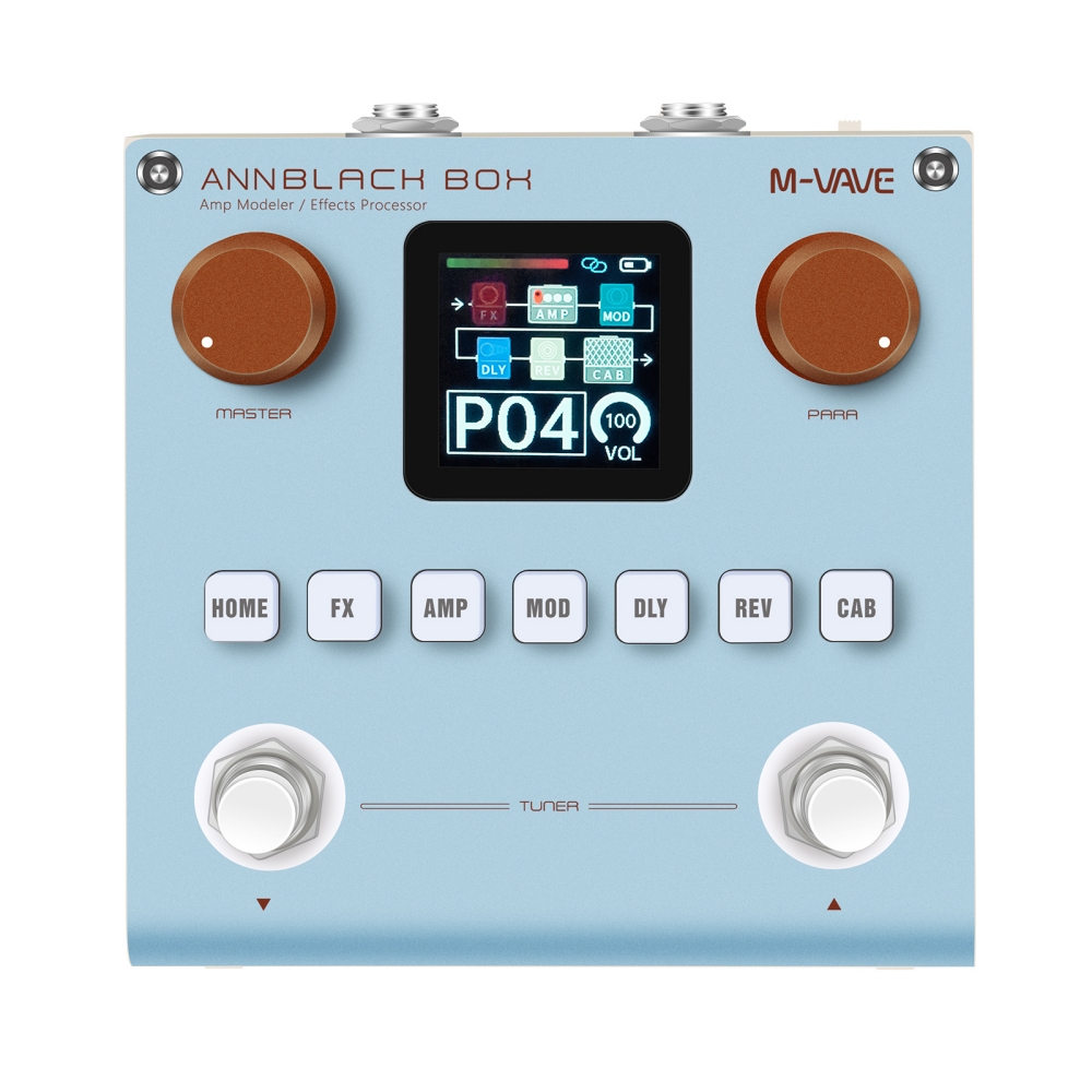 M-VAVE ANNBLACKBOX Guitar / Bass AMP Modeler Portable Multi