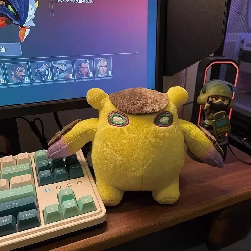 男の子のためのwingmanぬいぐるみ、valorant、geekぬいぐるみ、kawaii