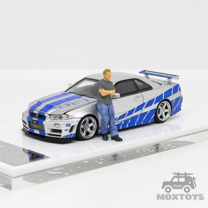 タイムマイクロ 1/64 R34 オープンカバー ワイルド・スピード ダイ