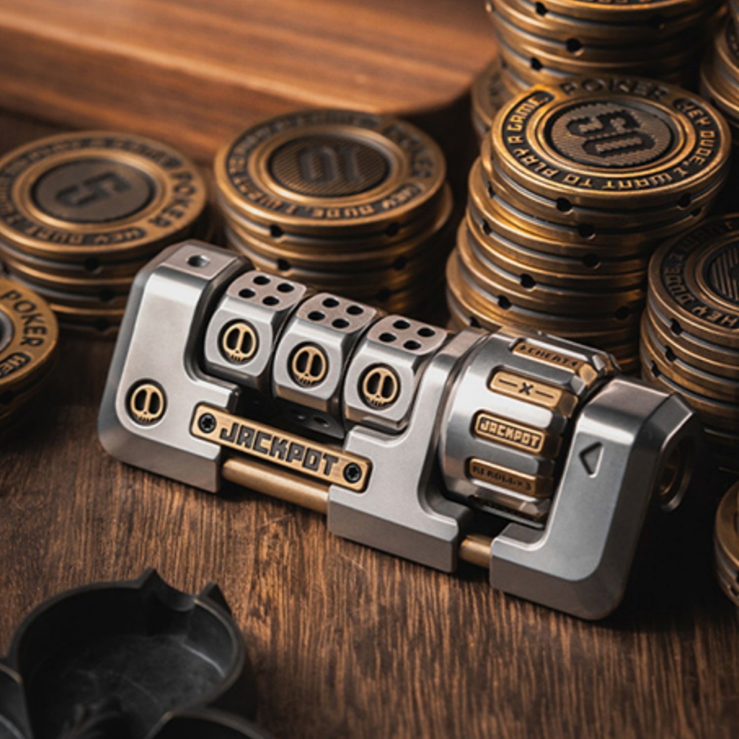 LAUTIE ハンドヘルドペンダントジャックポットスロットマシンフィ