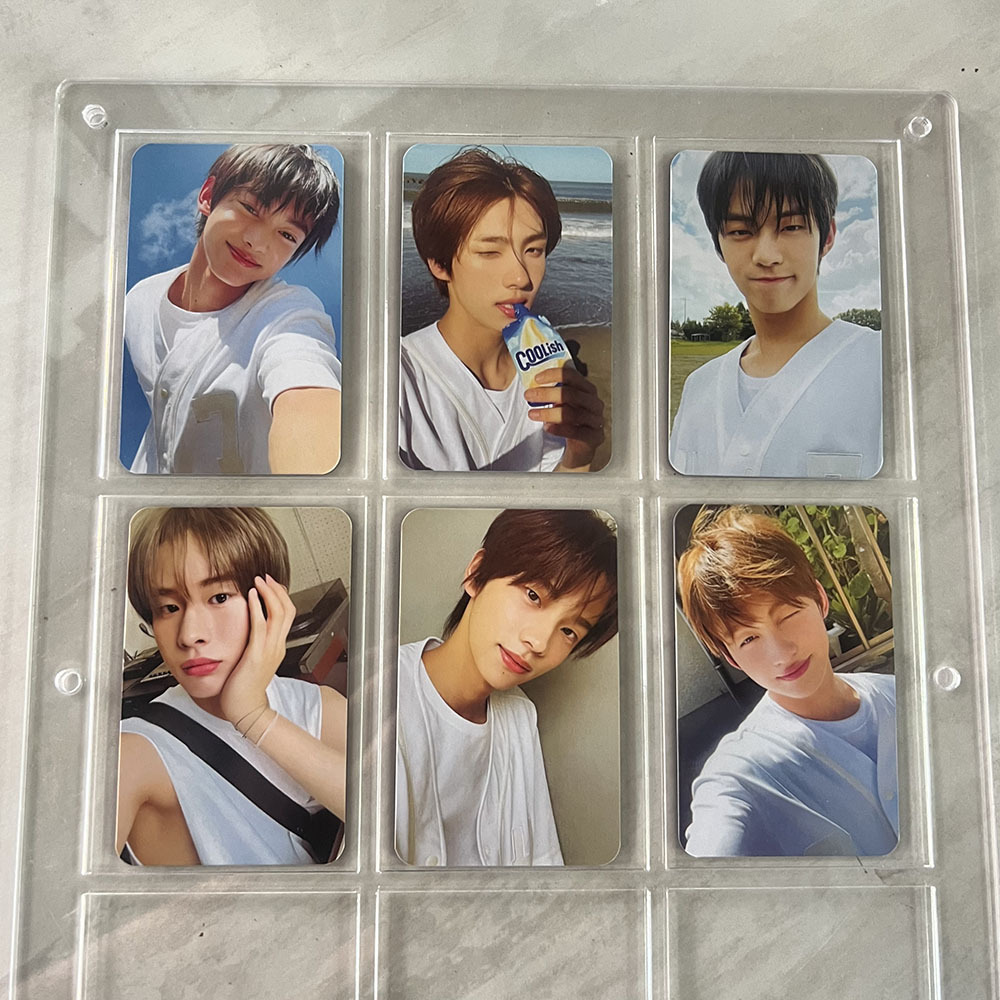 Kpop TWS Album SPARKLING BLUE Photocard 6pcs/Set Double Sides