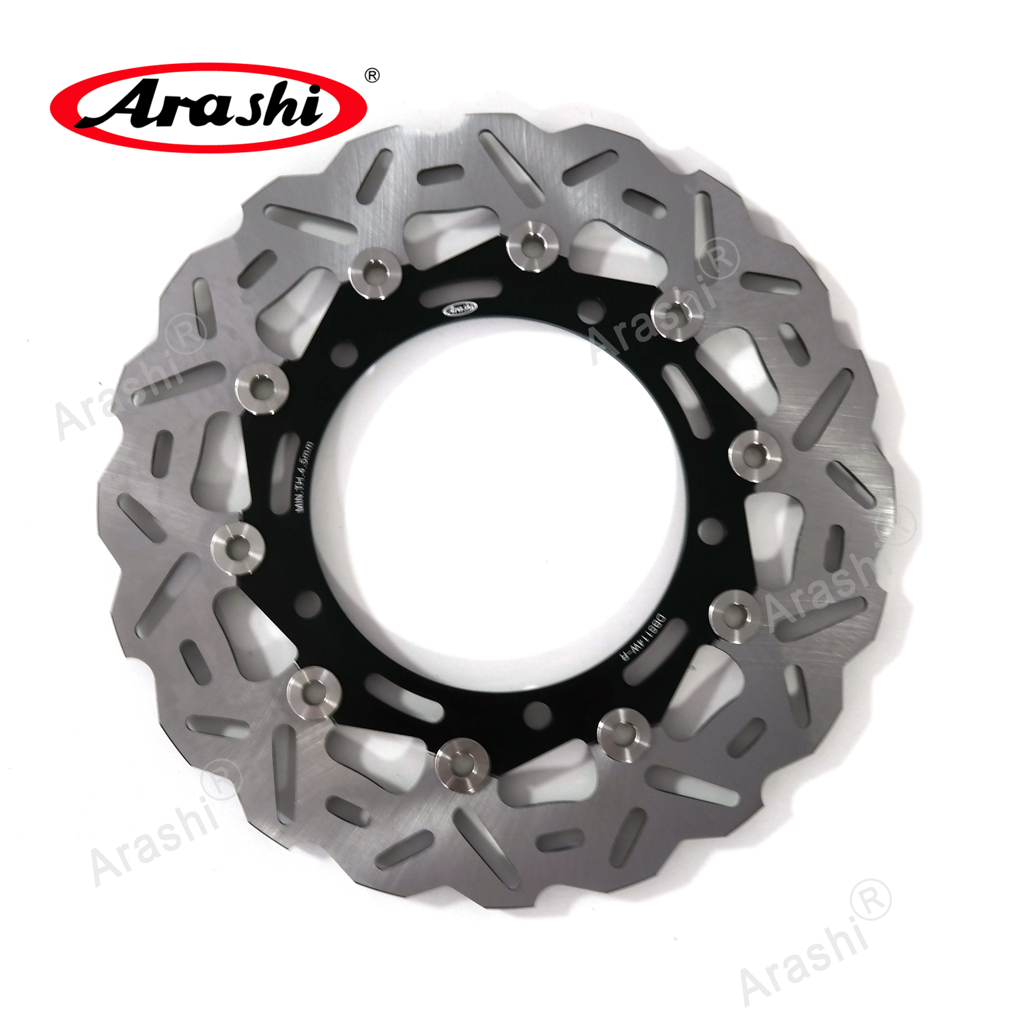 Arashi 1 Pair For KAWASAKI Z650 / ABS 2017-2022 CNC Floating Front