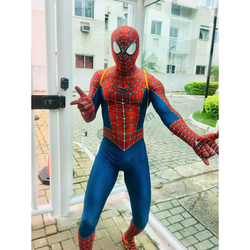 大人のスパイダーマンコスプレ衣装,スーパーヒーローコスチューム