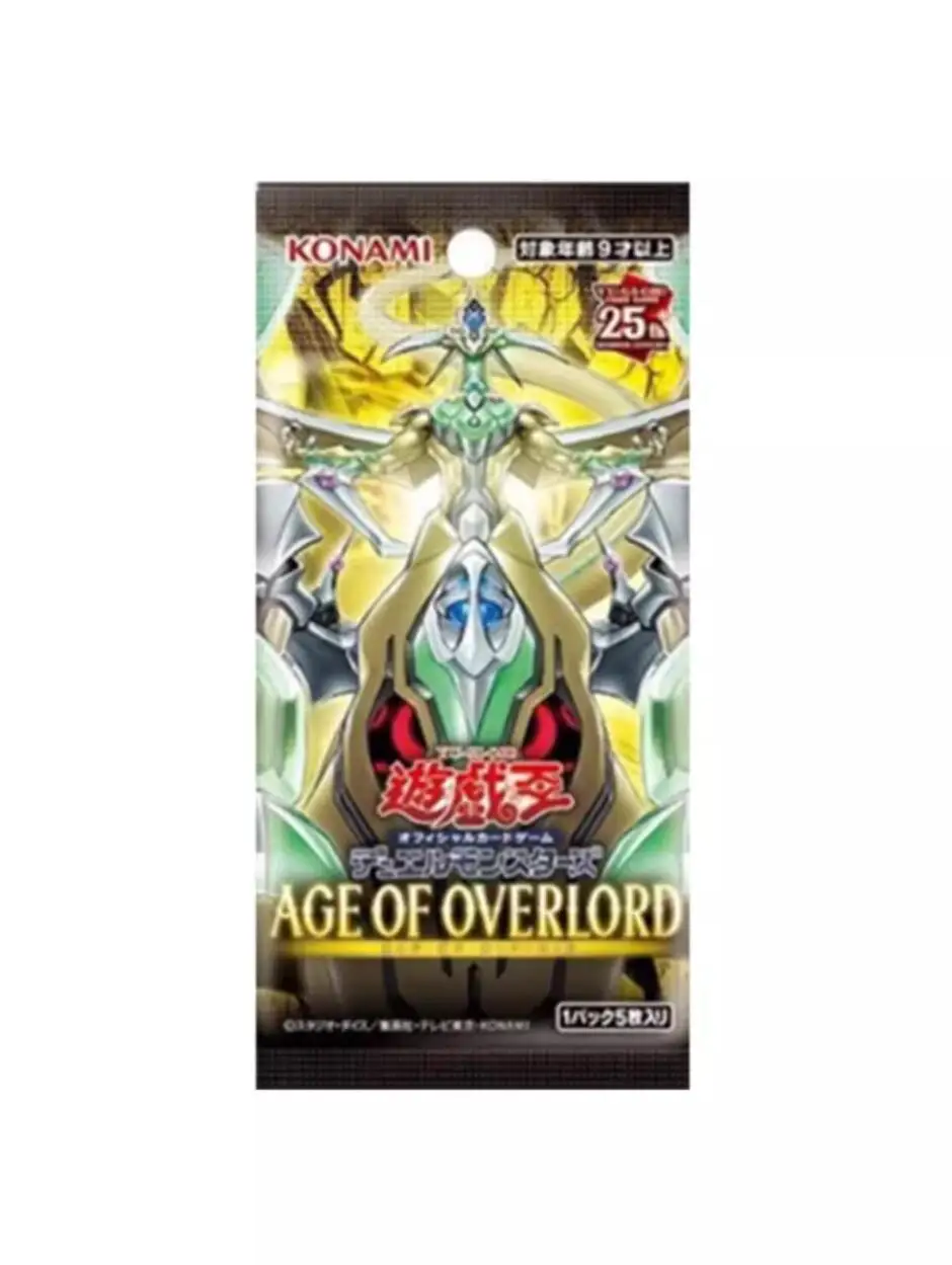 YuGiOh 2023 AGE OF OVERLORD AGOV 1202 25th Asian English /Japanese