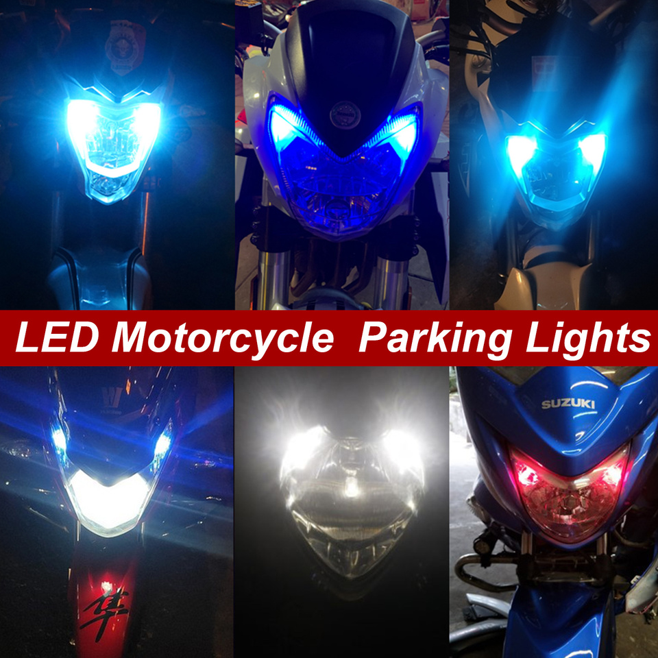 2Pcs W5W LED Motorcycle Position Parking for Kawasaki zx-14r zx14r