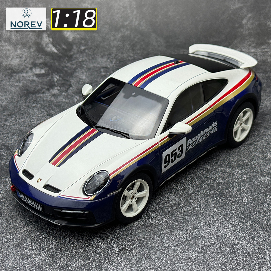NOREV 1:18 2023 911 ダカール全地形万能車金属車モデル静的