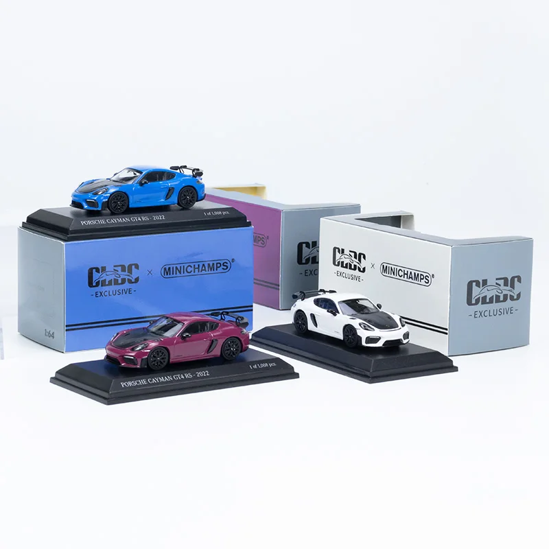 Minichamps 1:64 ポルシェ ケイマン GT4 RS シミュレーション限定合金