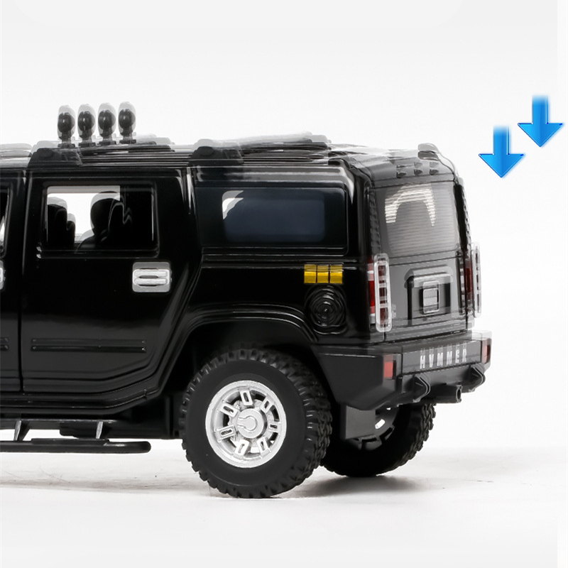 1/24 HUMMER H2 Alloy Car Model Diecasts & Toy Metal Off-road
