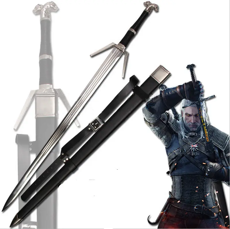 金属製の刃120cm,ヨーロッパの中世の剣,ステンレス鋼,ビデオゲーム